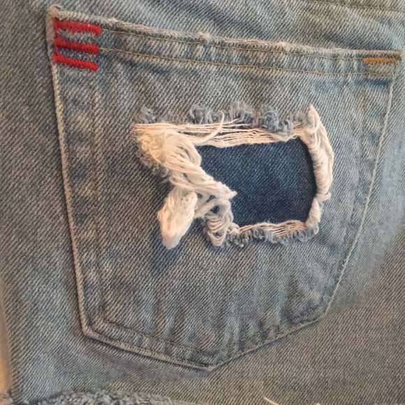 BDG Denim High Rise Shorts (Urban Outfitters) - Picture 4 of 6